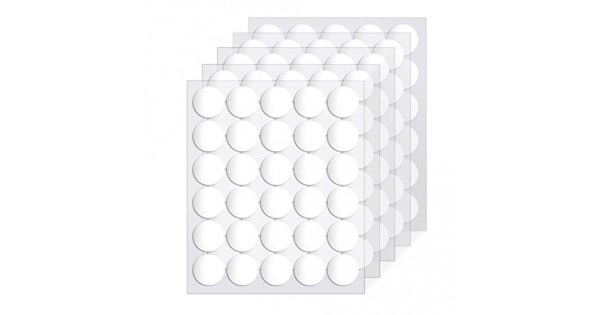 1000 Double Sided Sticky Dots, Surard Two Sided Clear Adhesive